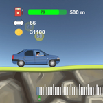 2D Hill Racing