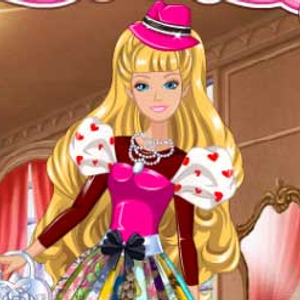 Barbie's Valentine's Patchwork Dress