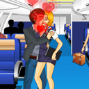 Air Hostess Kissing