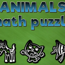 Animals math puzzles