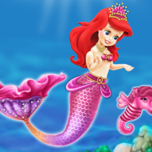 Baby Mermaid Princess Dress Up