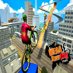 BMX Rider Impossible Stunt Racing : Bicycle Stunt