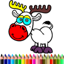 BTS Deer Coloring Book