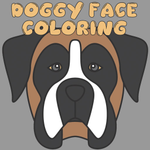 Doggy Face Coloring