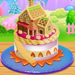 Doll House Cake Cooking