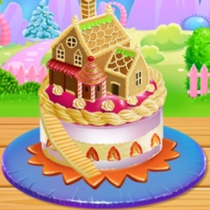 Doll House Cake Cooking