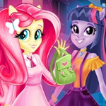 Equestria Girls First Day at School