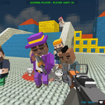 GunGame shooting warfare blocky gangster