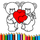 Happy Valentines Day Coloring