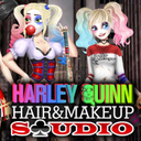 Harley Quinn Hair and Makeup Studio