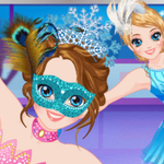 Ice Skater Princess Dressup