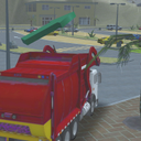 Island Clean Truck Garbage Sim