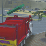 Island Clean Truck Garbage Sim