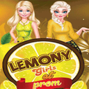 Lemony Girls At Prom