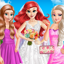 Mermaid Princess Wedding Day