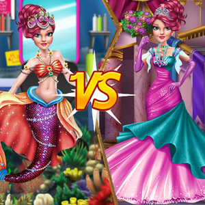 Mermaid vs Princess