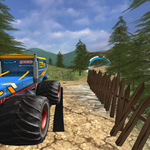 Monster Truck Offroad Driving Mountain