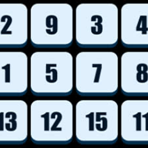 Numbers Sliding Puzzle