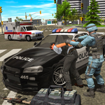 Police cop driver simulator