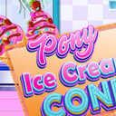 Pony Ice Cream Cone