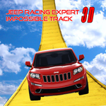 Stunt Jeep Simulator : Impossible Track Racing Game