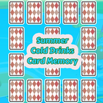 Summer Cold Drinks Card Memory