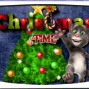 Talking Tom Christmas Time