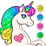 Unicorn Dress Up Coloring Book