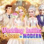 Wedding battle Classic vs Modern